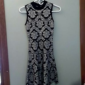 Sleeveless sweater dress